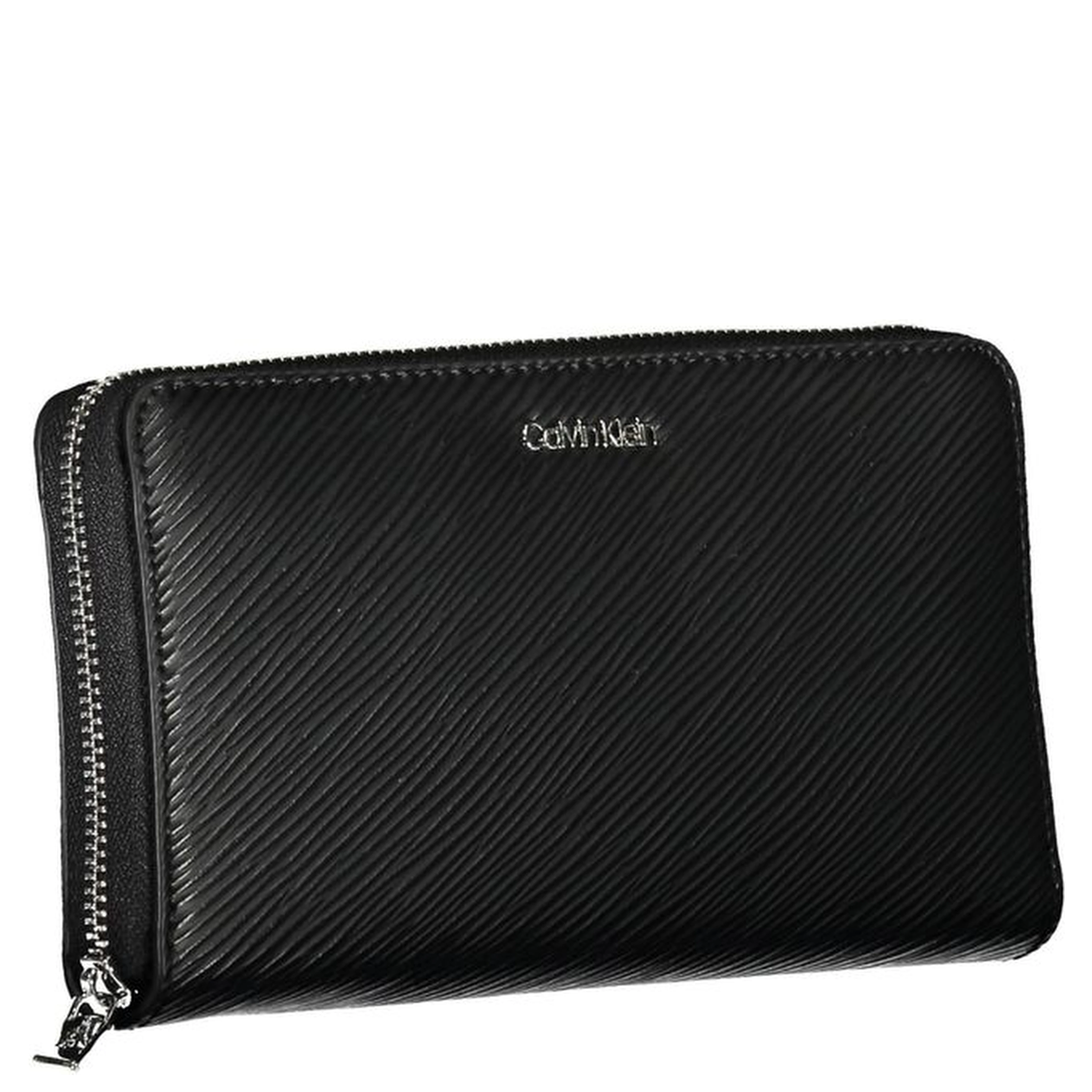 Black Polyurethane Women Wallet