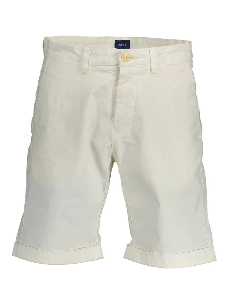 White Cotton Bermuda Shorts alternative