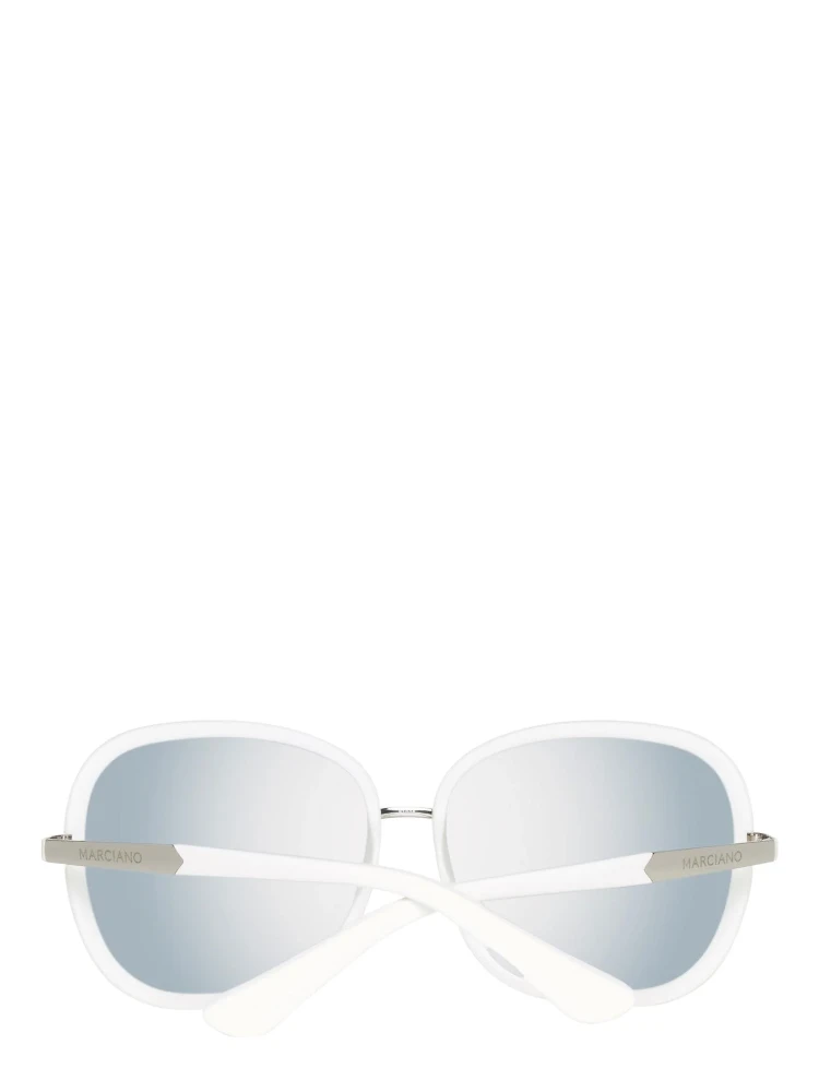 Silver Plastic Sunglasses