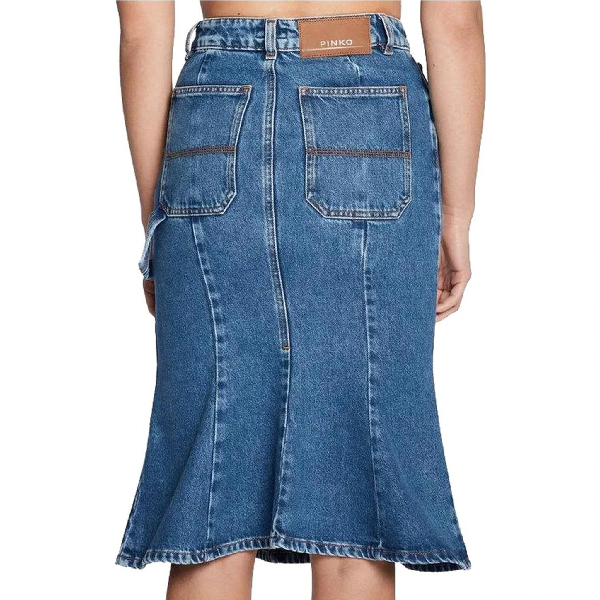 Blue Denim Skirt
