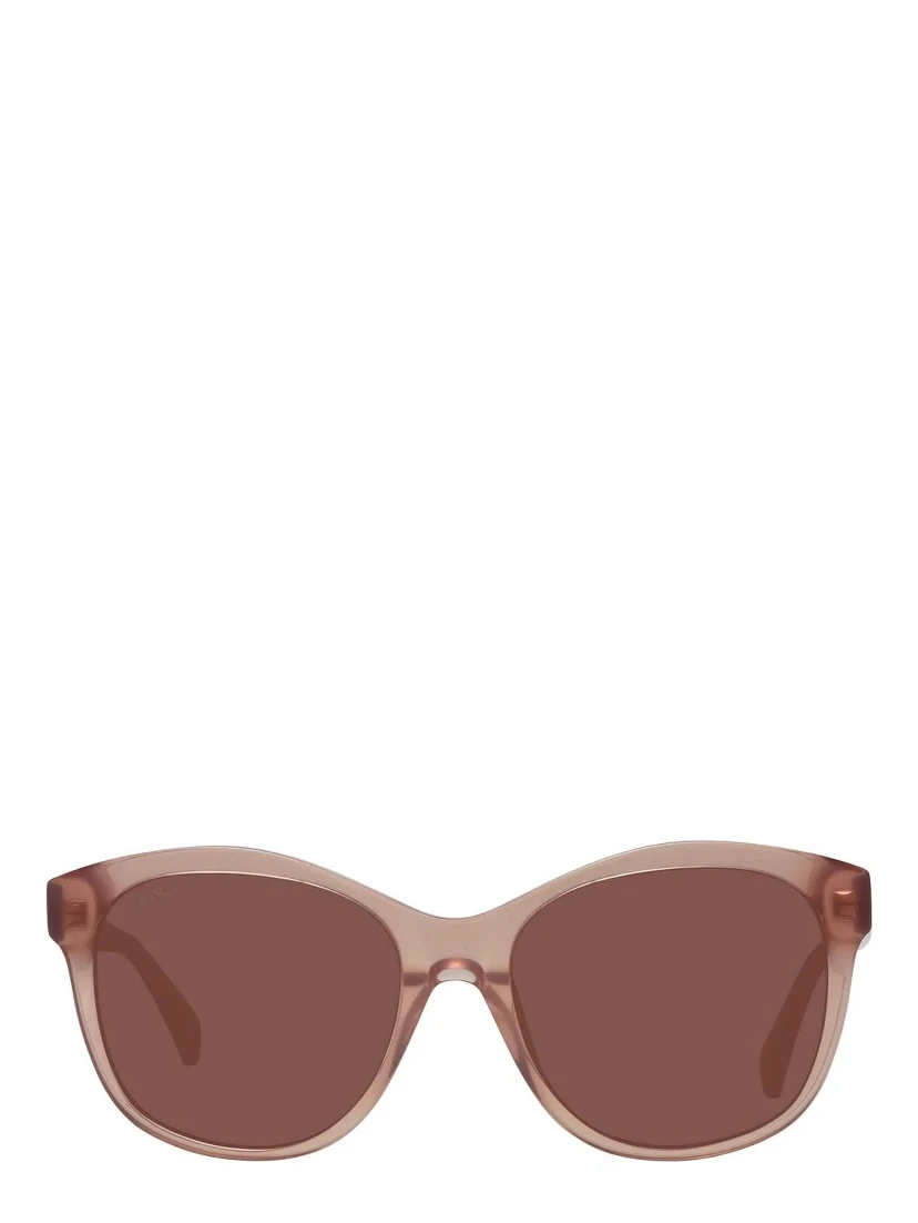 Brown Plastic Sunglasses