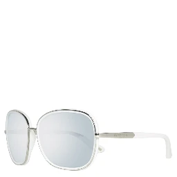 Silver Plastic Sunglasses