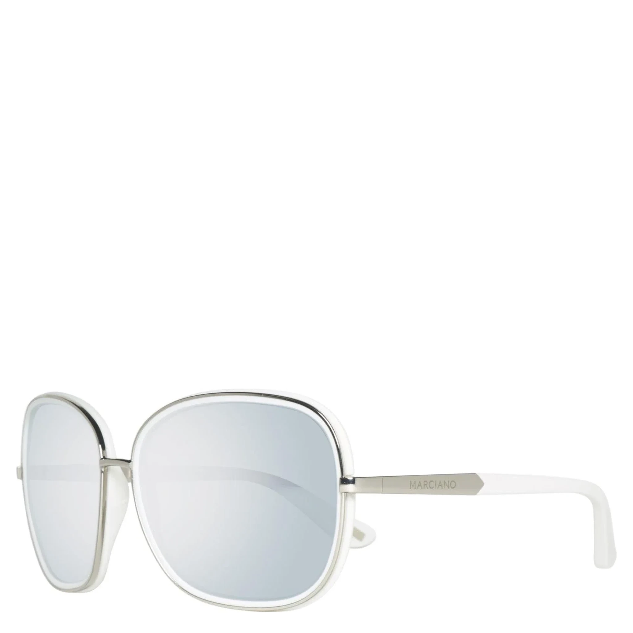 Silver Plastic Sunglasses