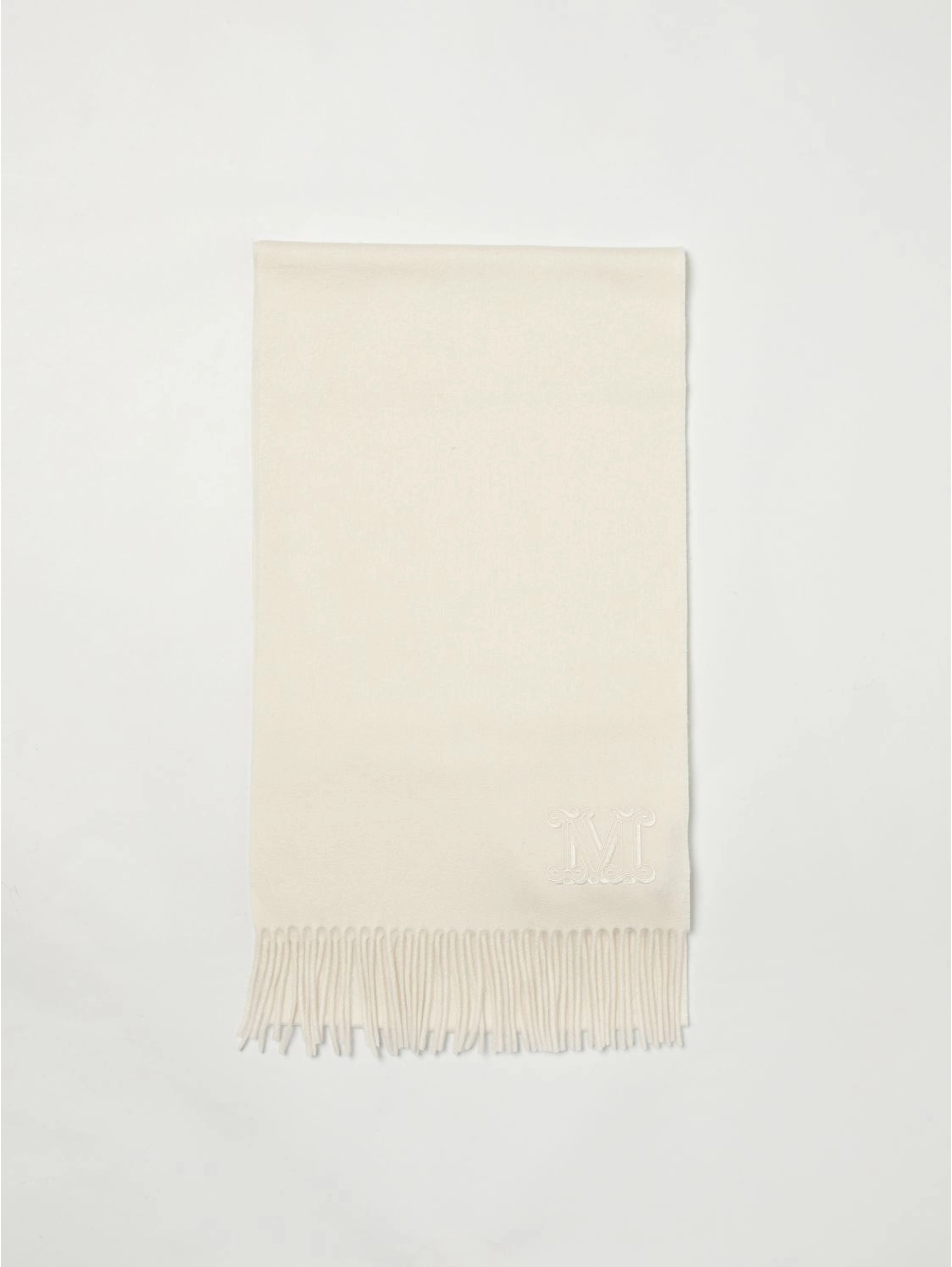 White Cashmere Scarf