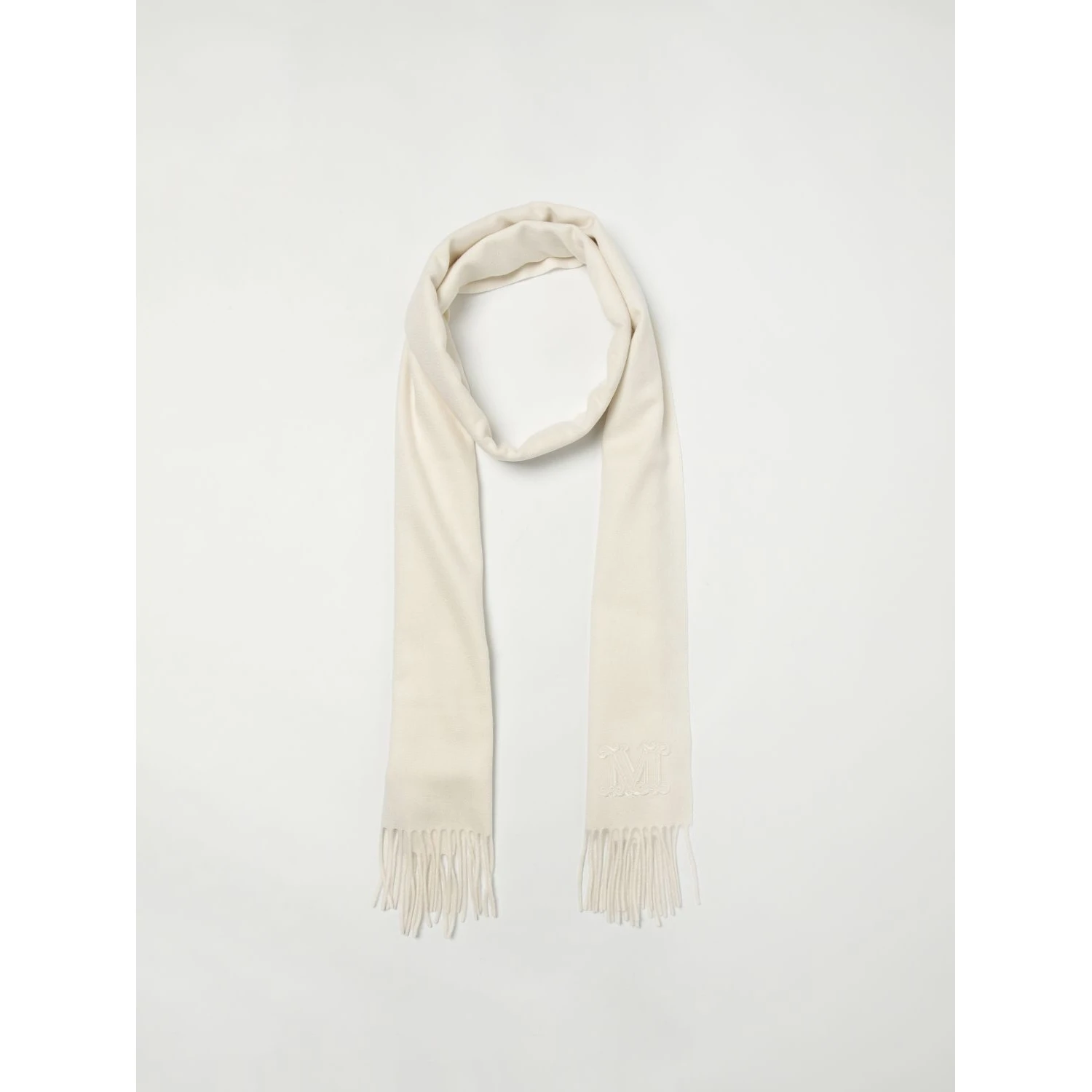 White Cashmere Scarf