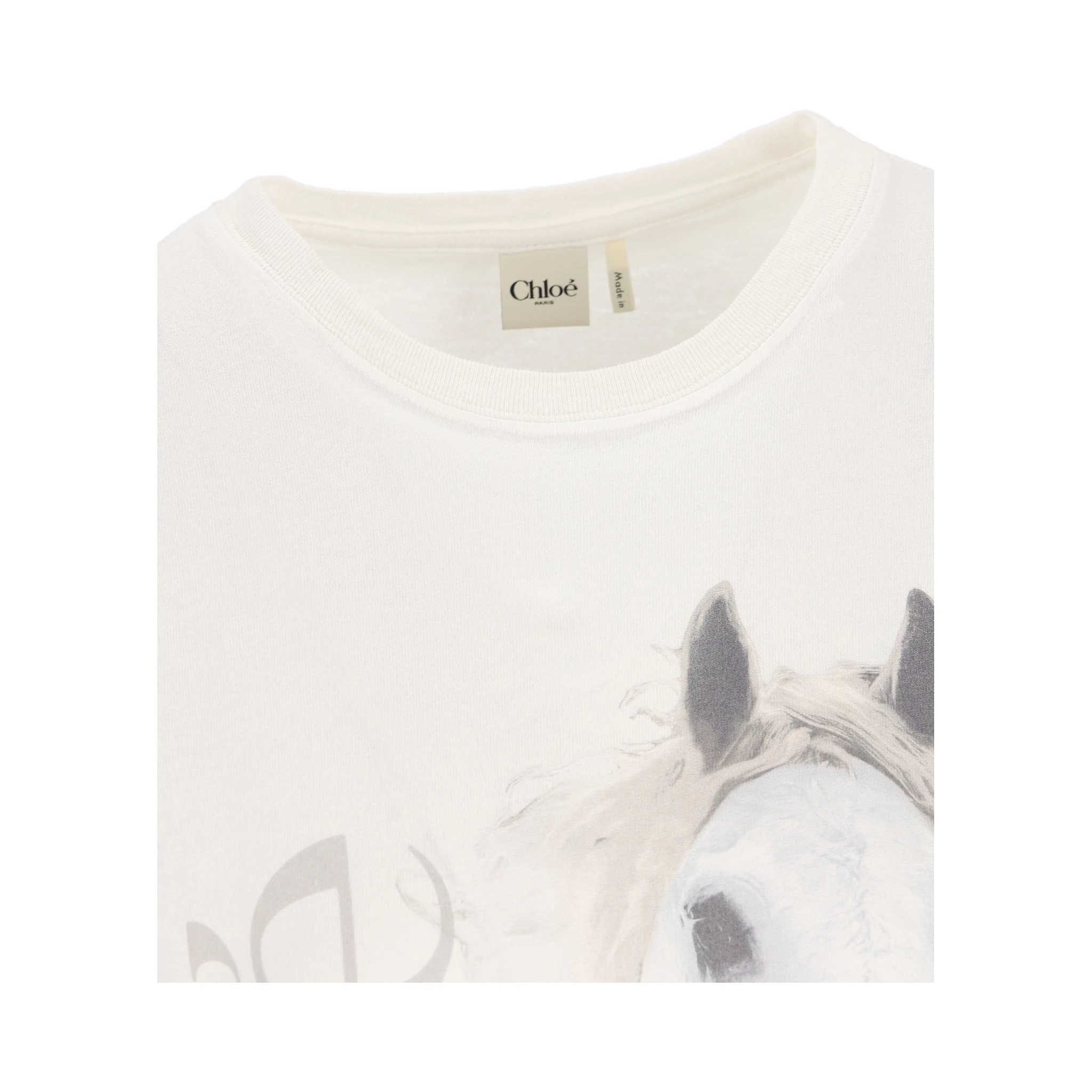 Chloè T-shirts and Polos White