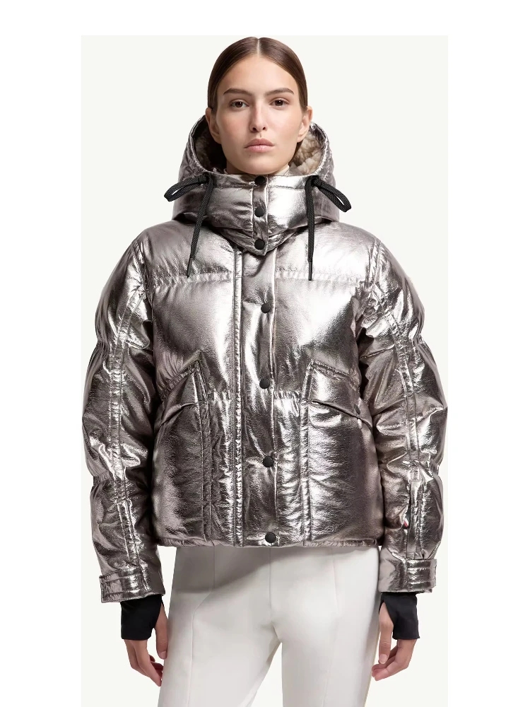 Moncler Coats Silver alternative