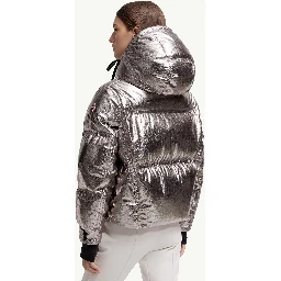 Moncler Coats Silver