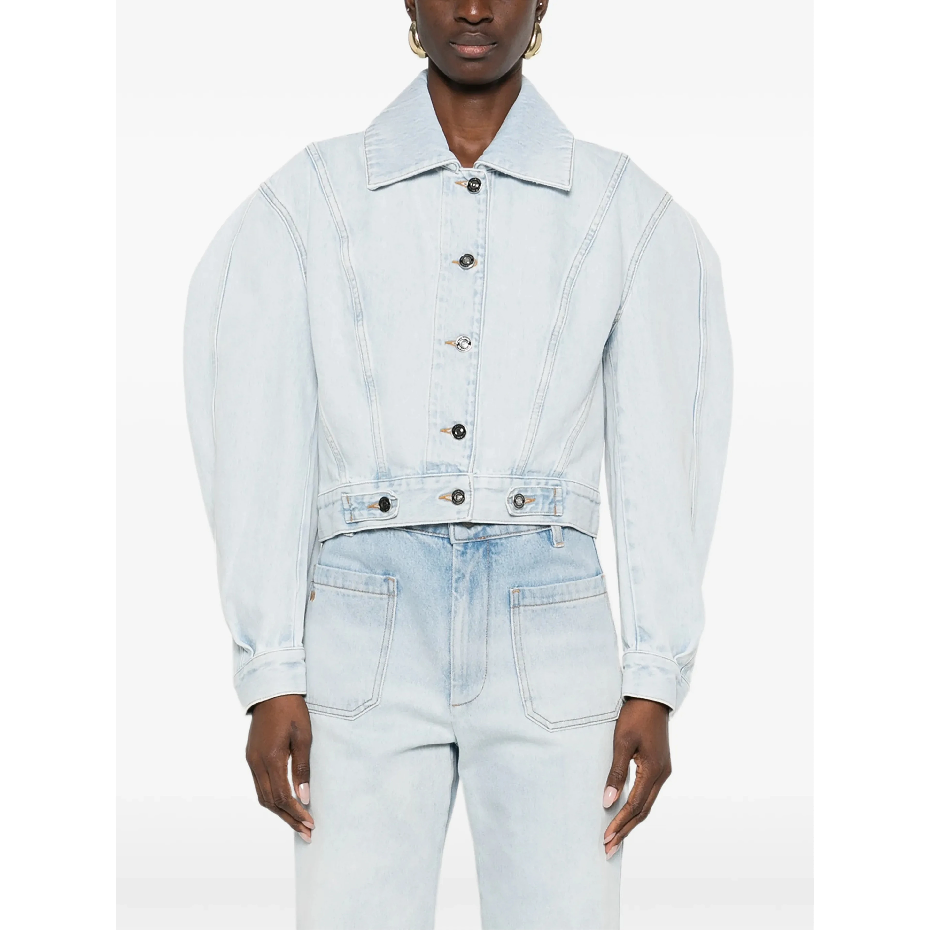 Givenchy Jackets Clear Blue