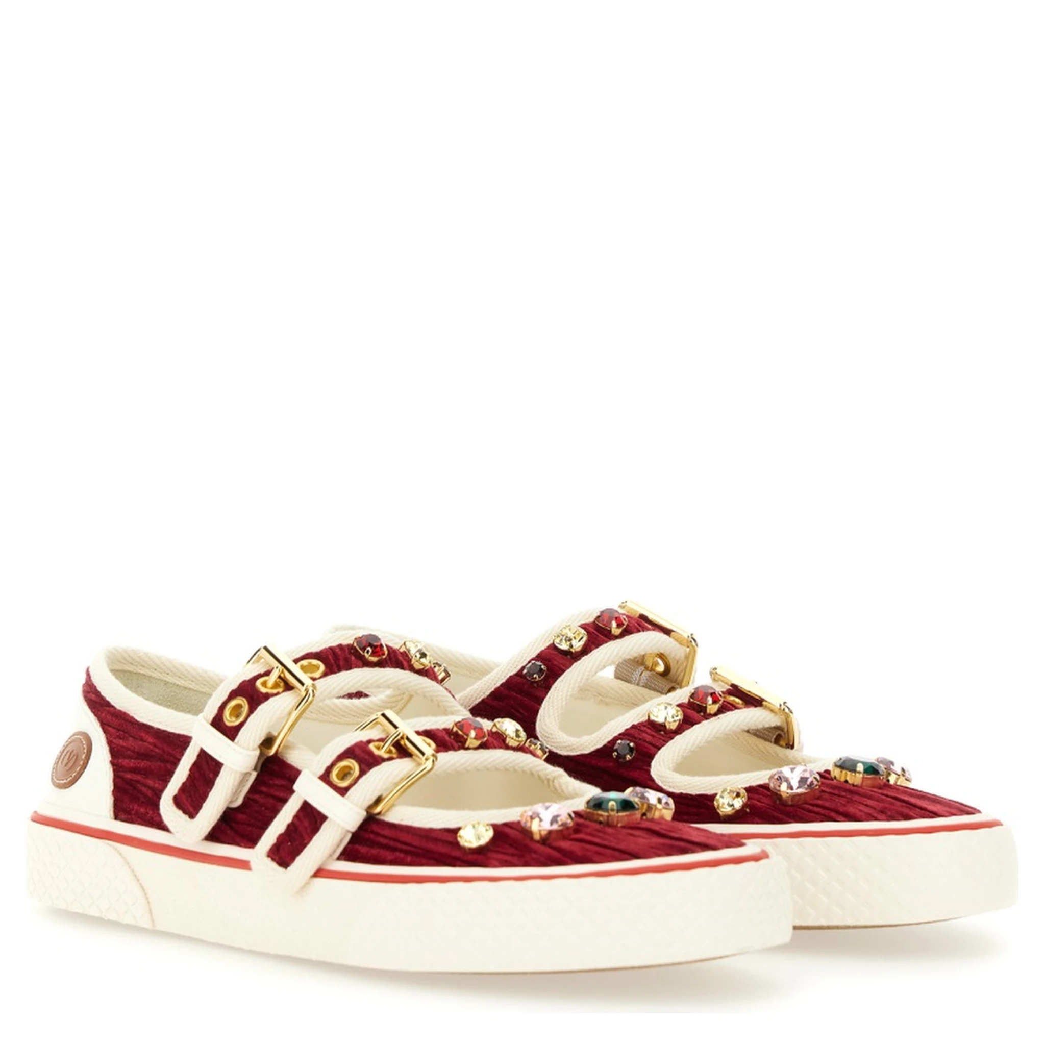 VELVET "DOLLYBOARD" BALLERINA SNEAKER