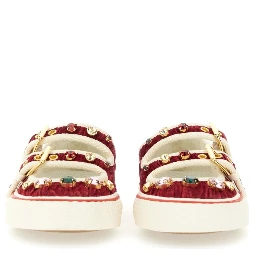 VELVET "DOLLYBOARD" BALLERINA SNEAKER