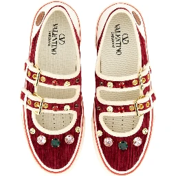 VELVET "DOLLYBOARD" BALLERINA SNEAKER