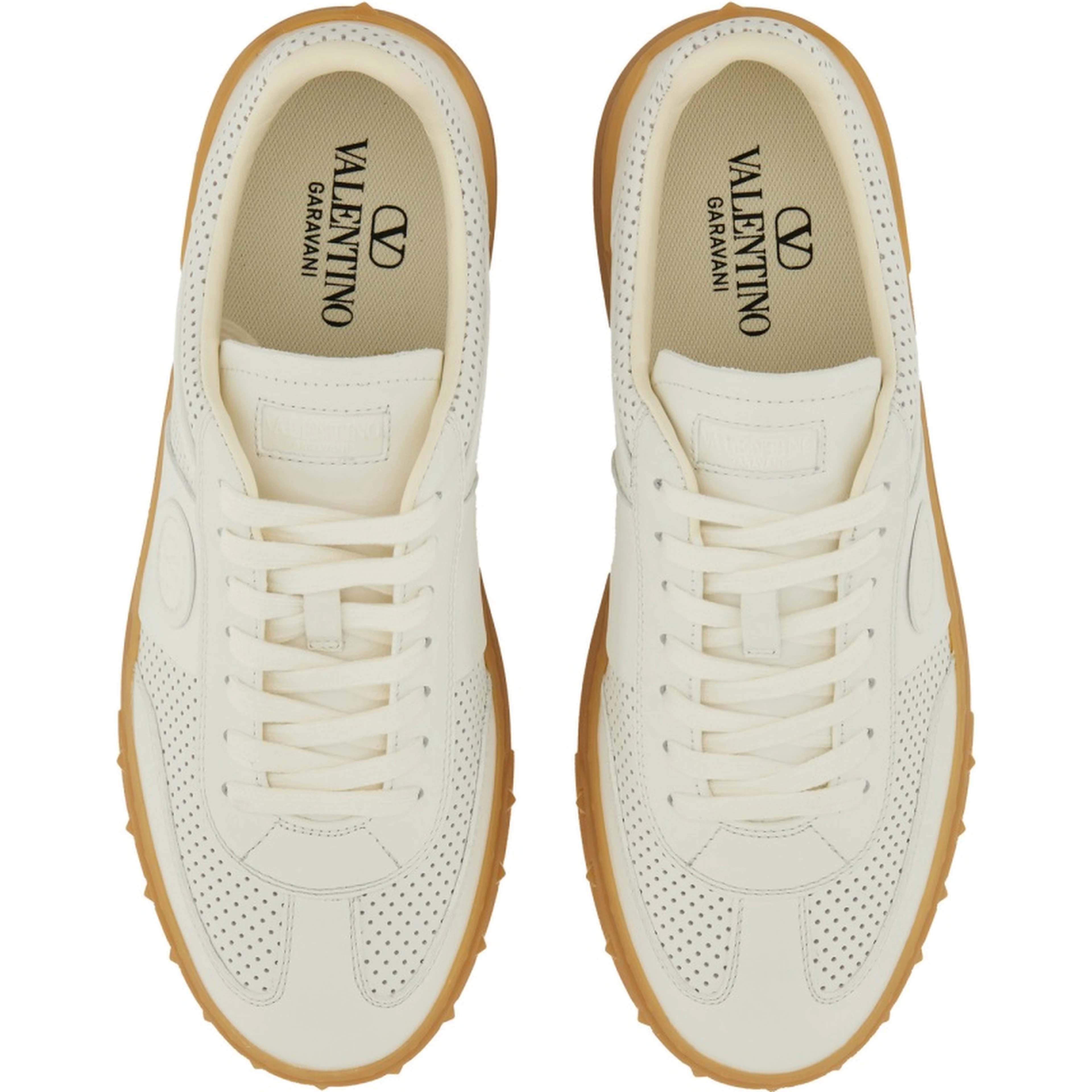PERFORATED NAPPA LEATHER SNEAKER