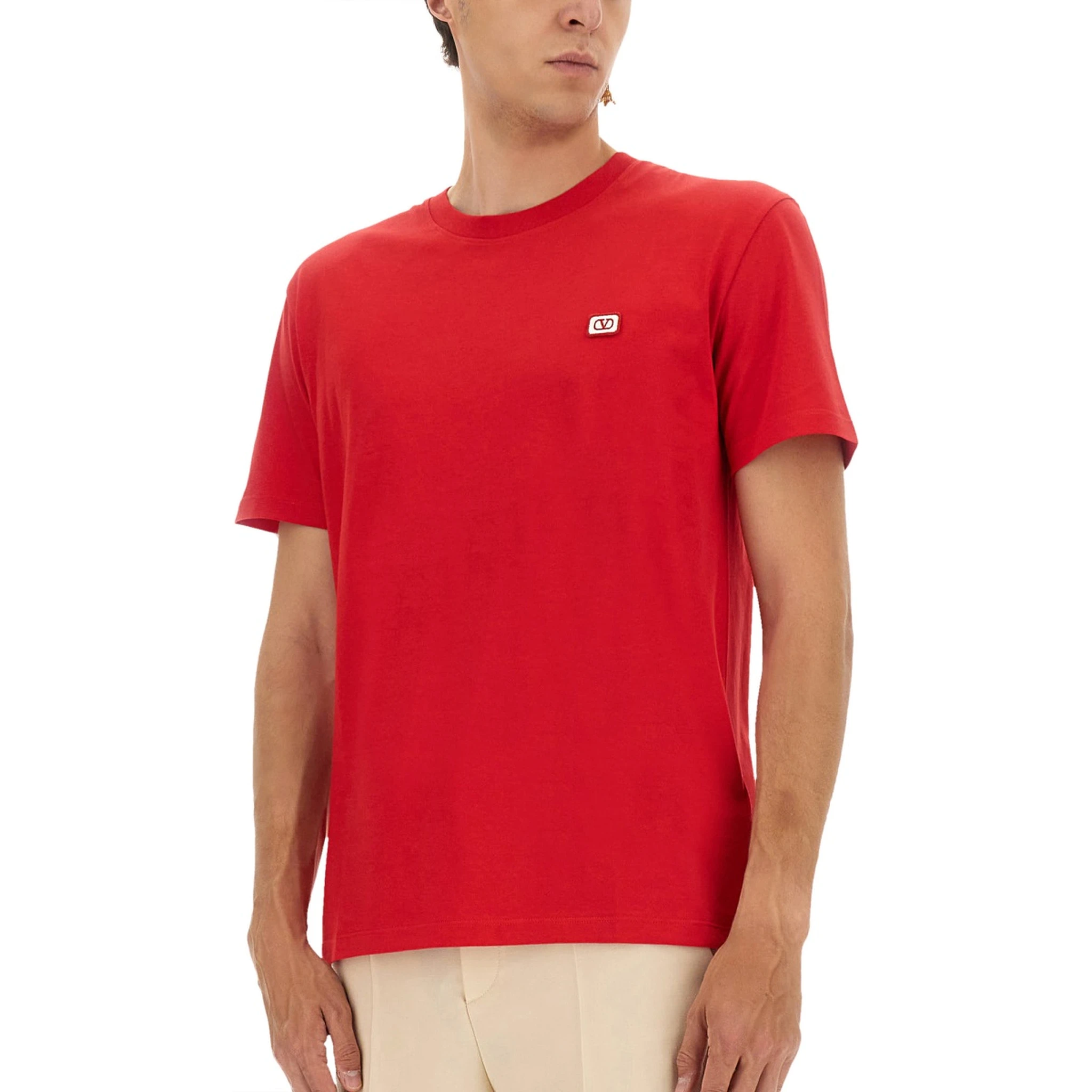 T-SHIRT WITH SIGNATURE VLOGO