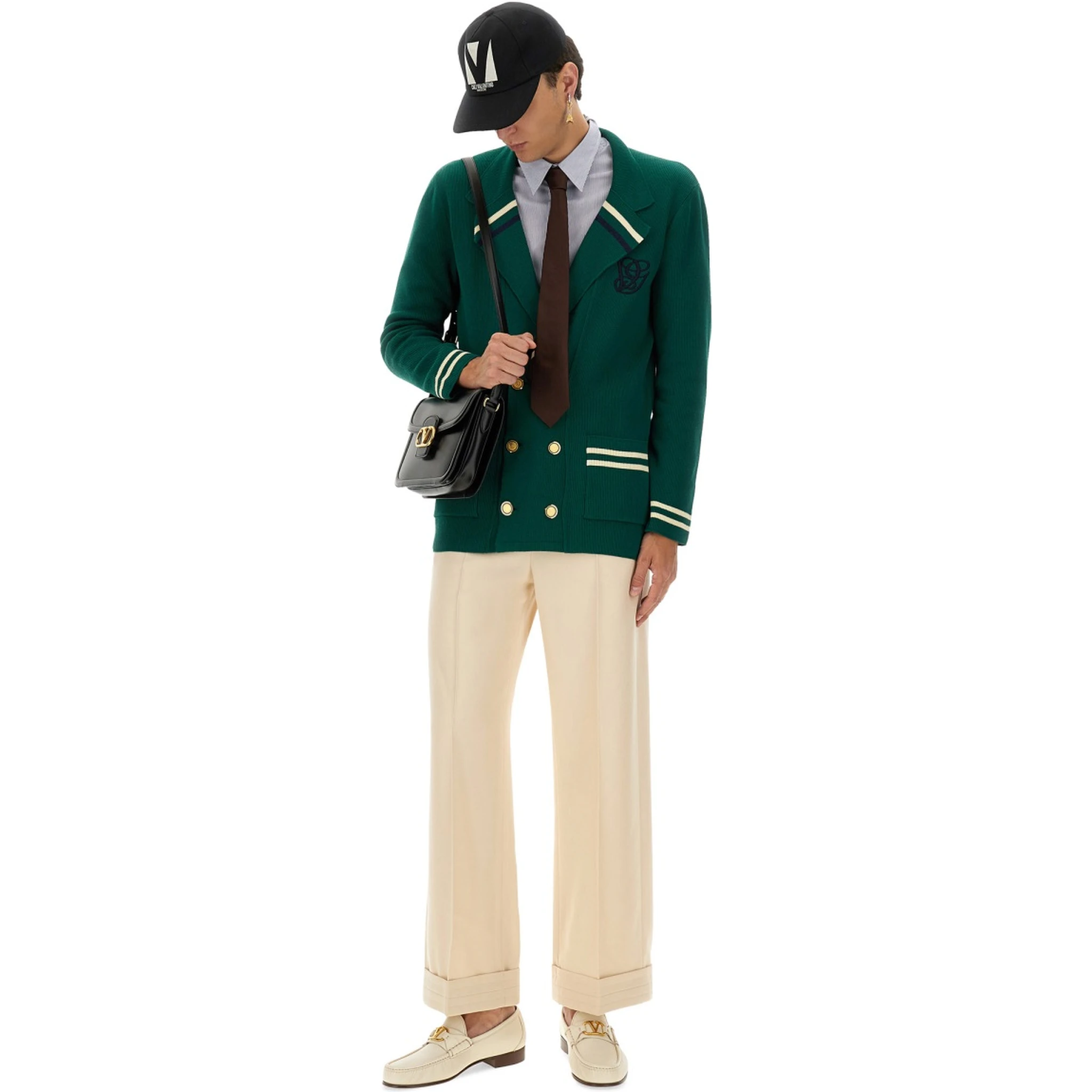 قميص قطني مخطط