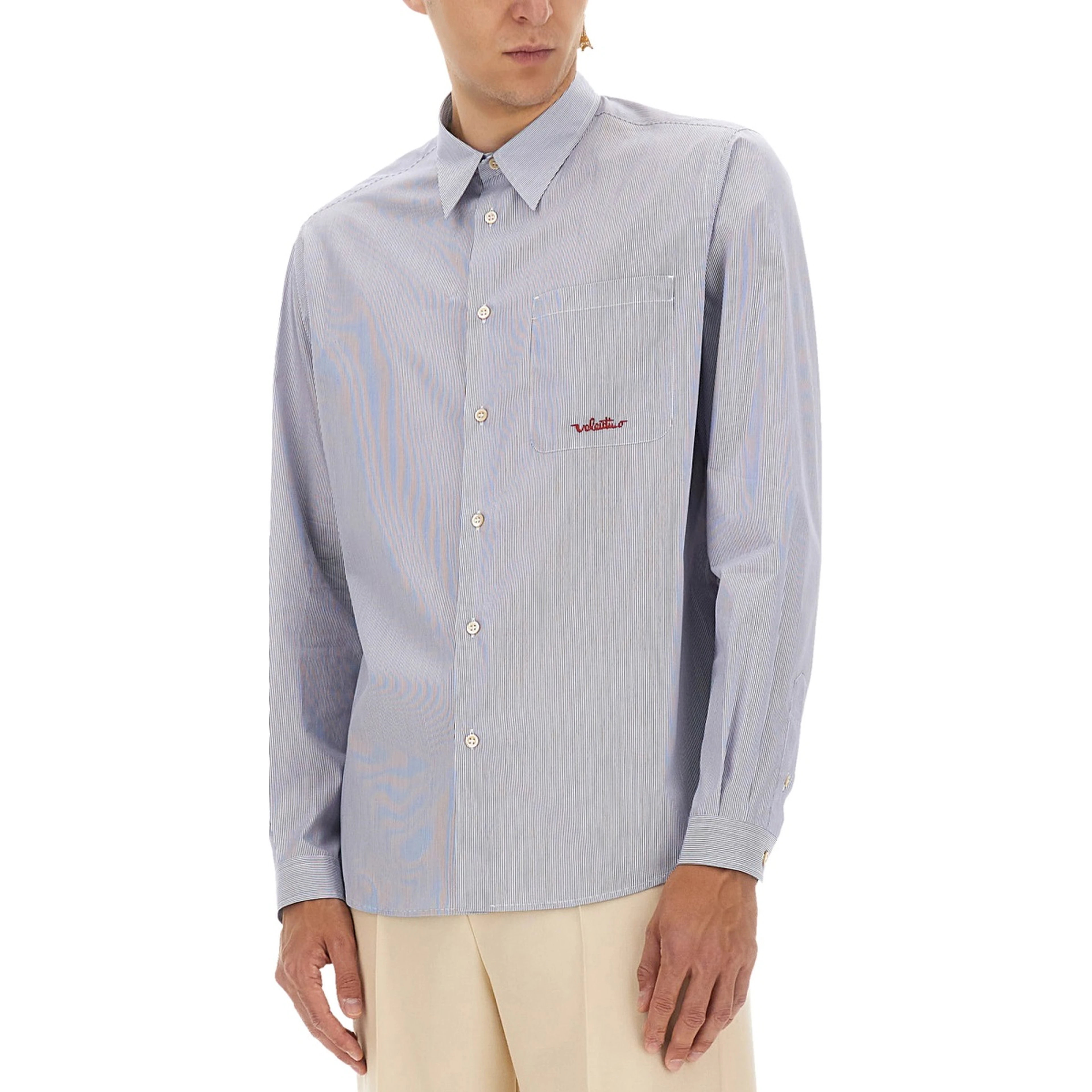 STRIPED COTTON SHIRT