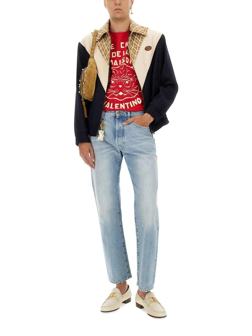 تيشيرت مطبوع عليه صورة "قطة منزلية"