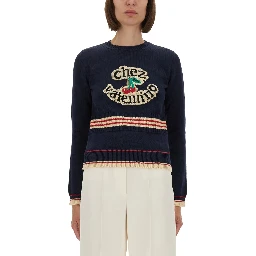 "CHEZ VALENTINO" COTTON SWEATER