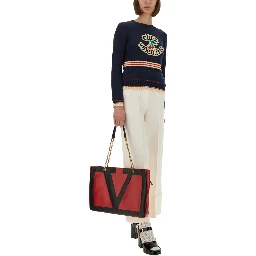 "CHEZ VALENTINO" COTTON SWEATER