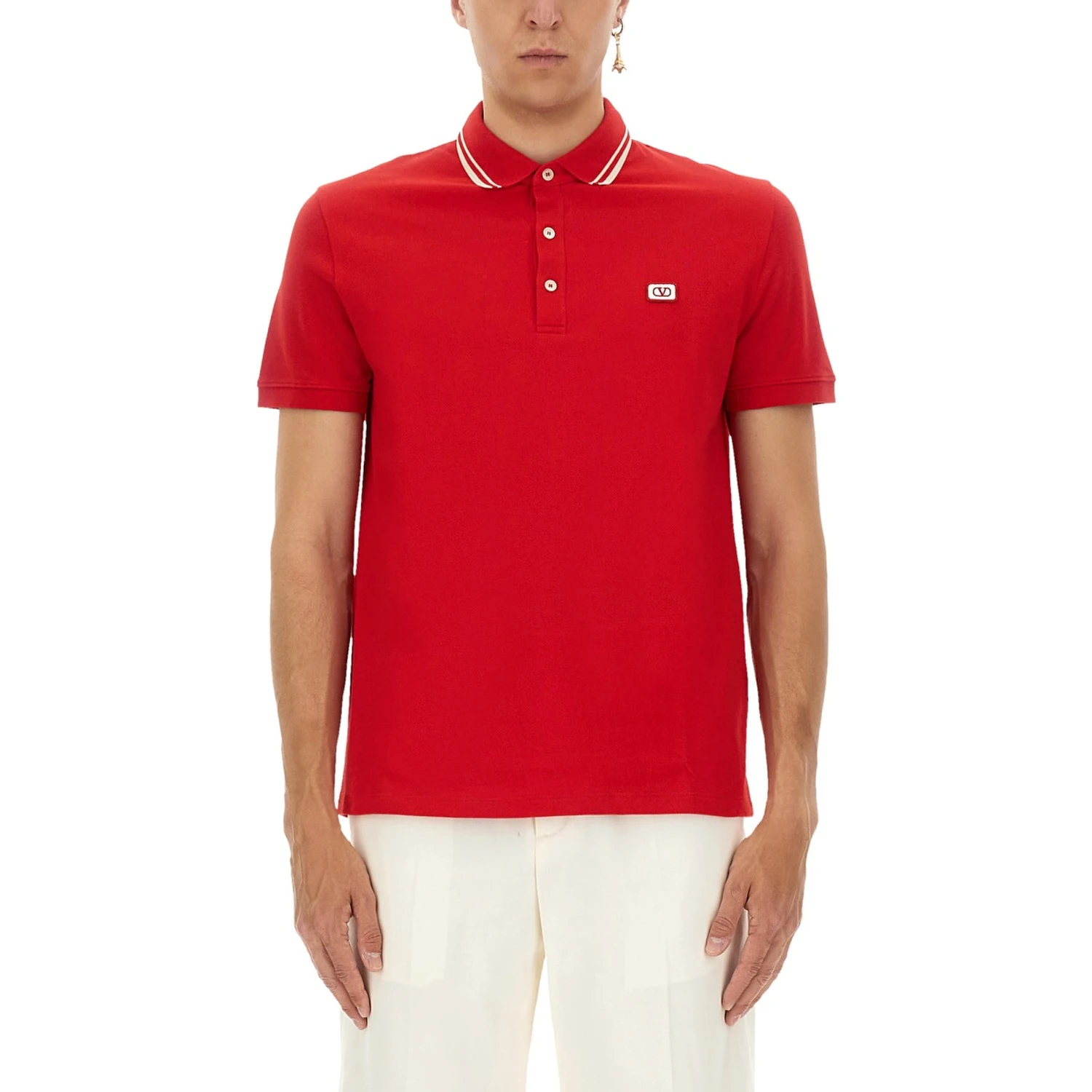 POLO SHIRT WITH SIGNATURE VLOGO