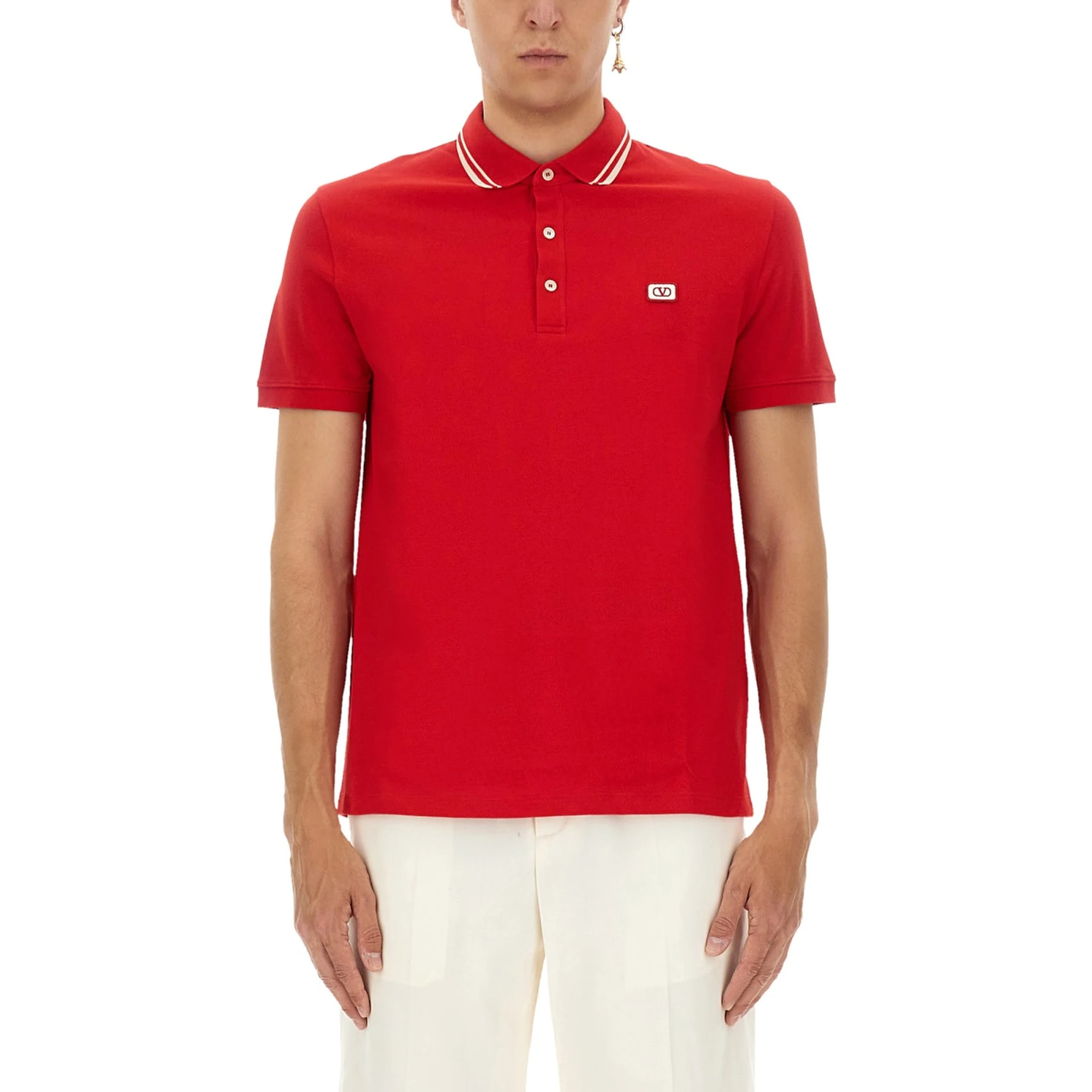 POLO SHIRT WITH SIGNATURE VLOGO