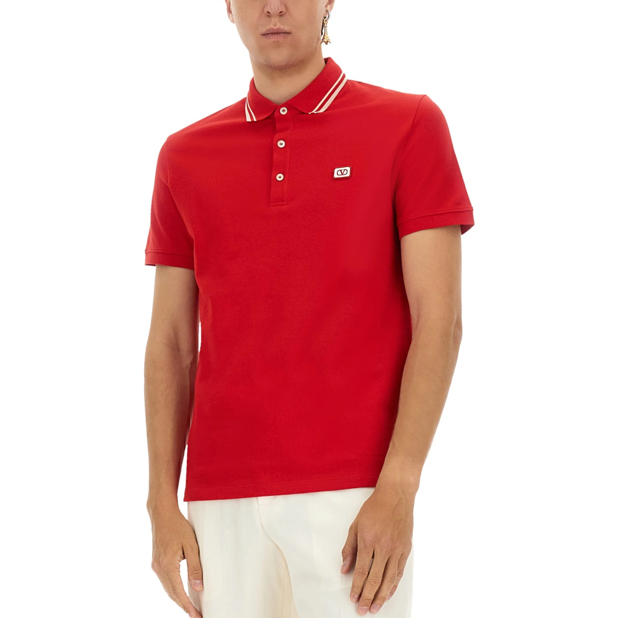 POLO SHIRT WITH SIGNATURE VLOGO