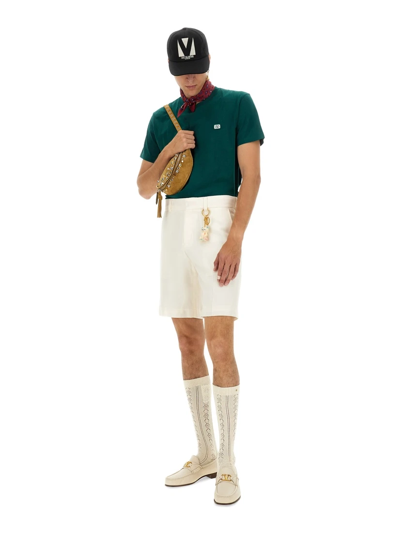 T-SHIRT WITH SIGNATURE VLOGO