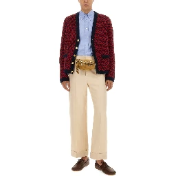 CARDIGAN WITH "TOUTE LA V" PATTERN