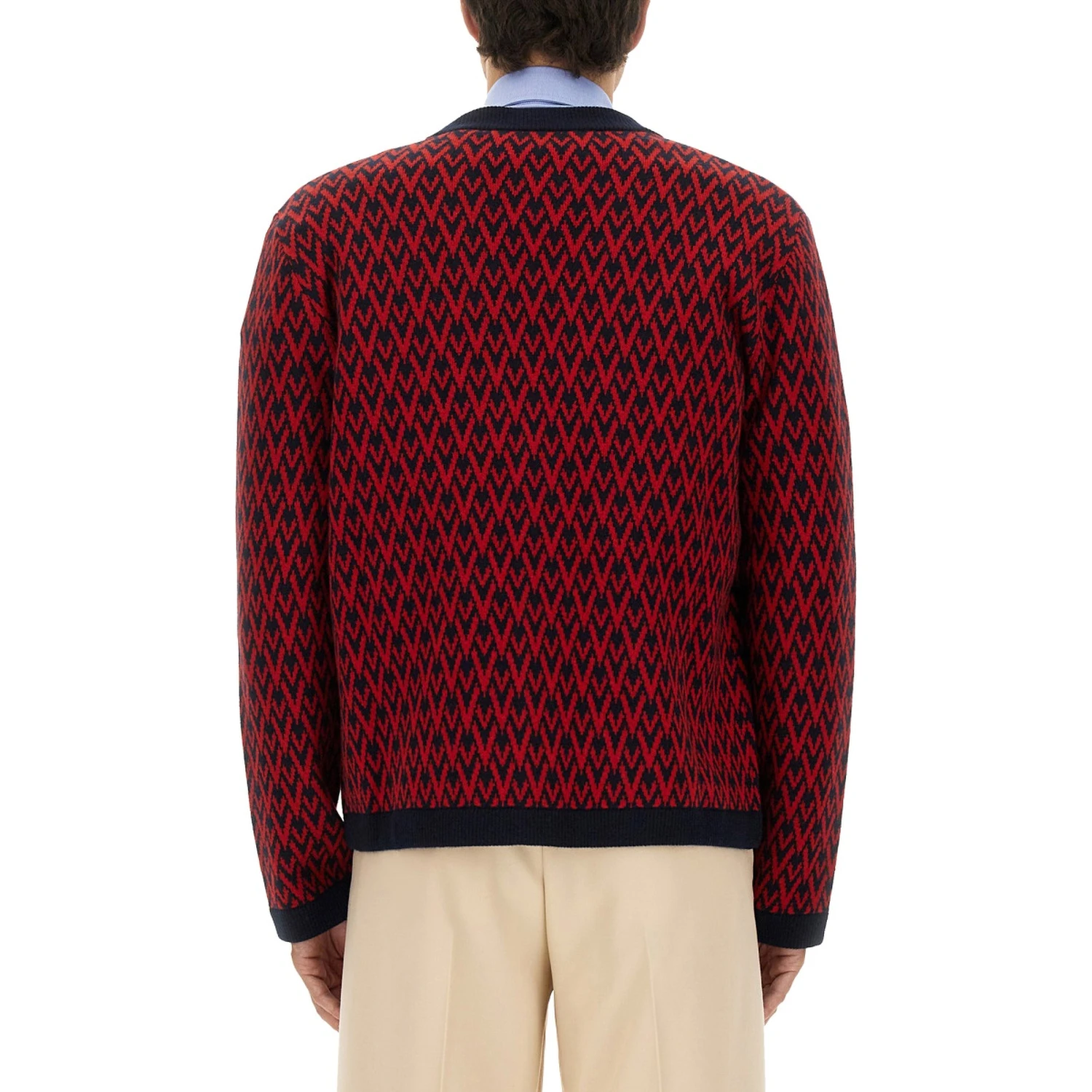 CARDIGAN WITH "TOUTE LA V" PATTERN