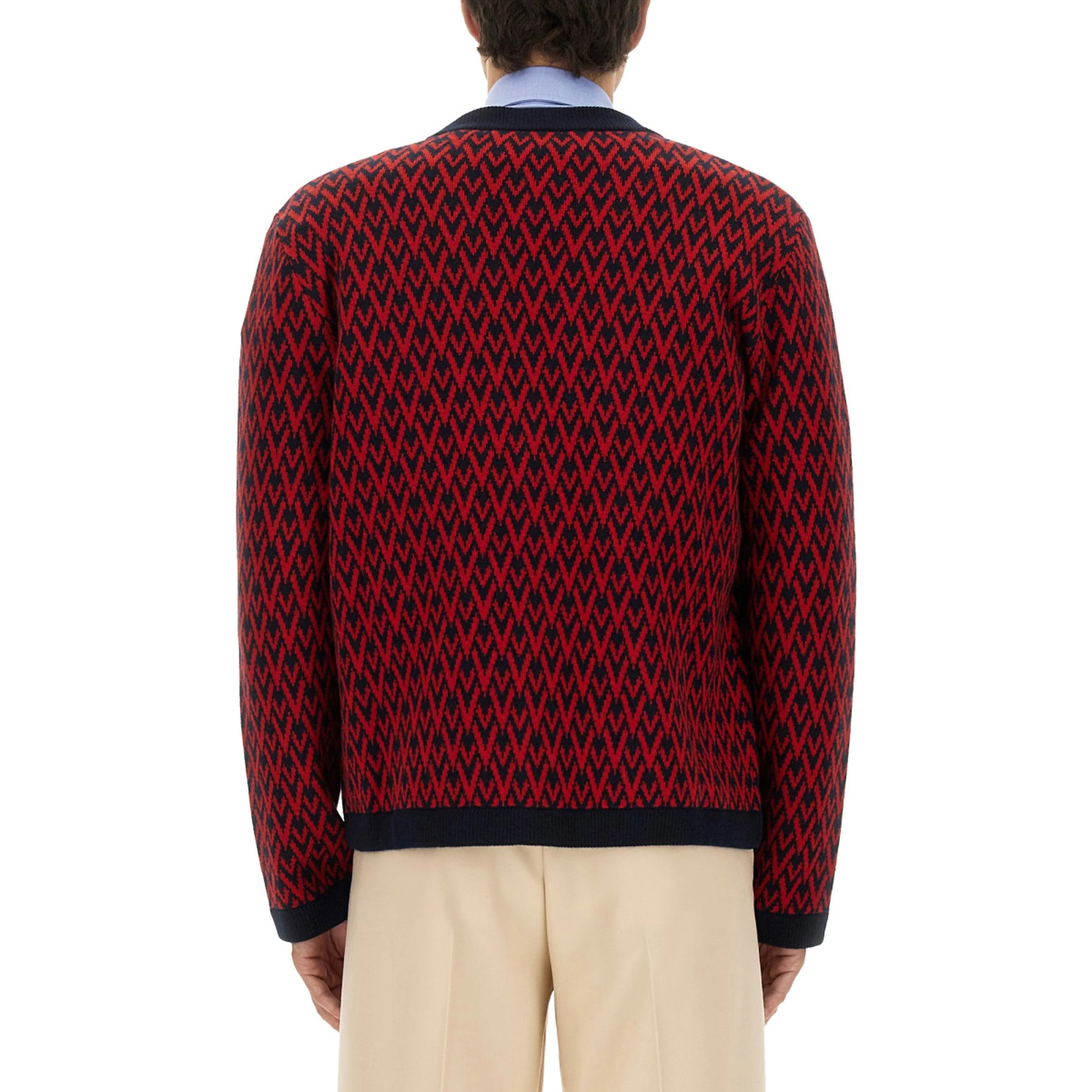 CARDIGAN WITH "TOUTE LA V" PATTERN