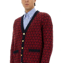 CARDIGAN WITH "TOUTE LA V" PATTERN