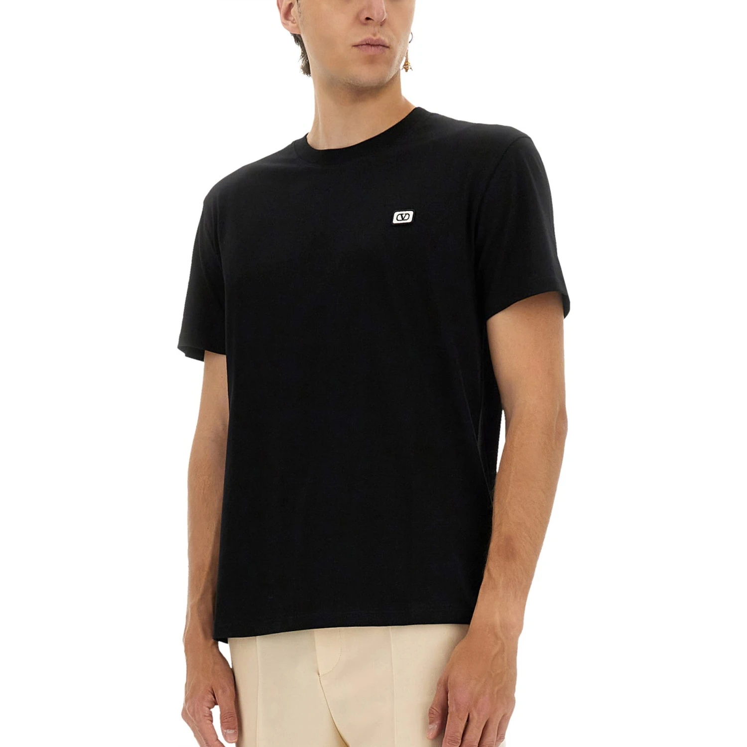T-SHIRT WITH SIGNATURE VLOGO