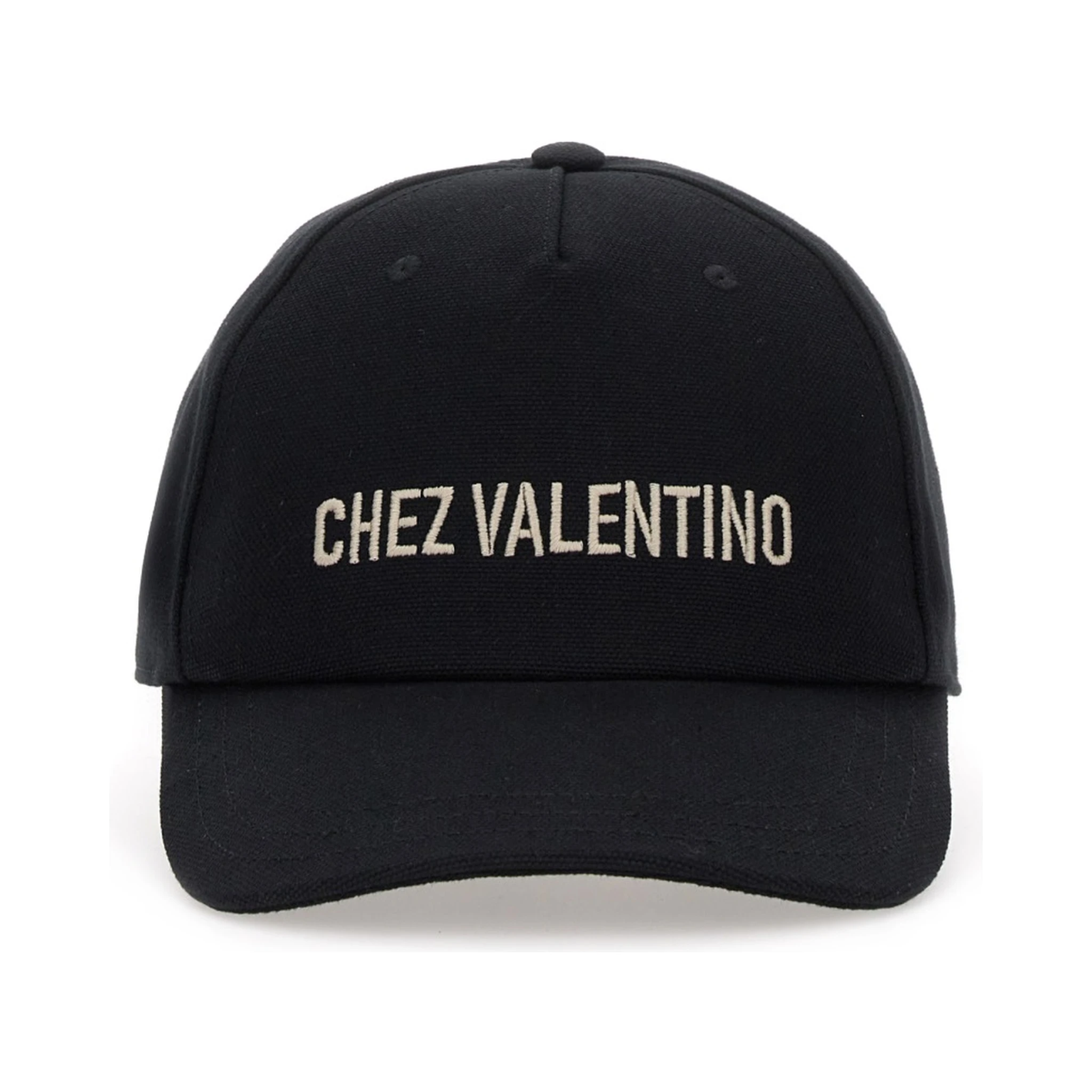 قبعة بيسبول مكتوب عليها "CHEZ VALENTINE"