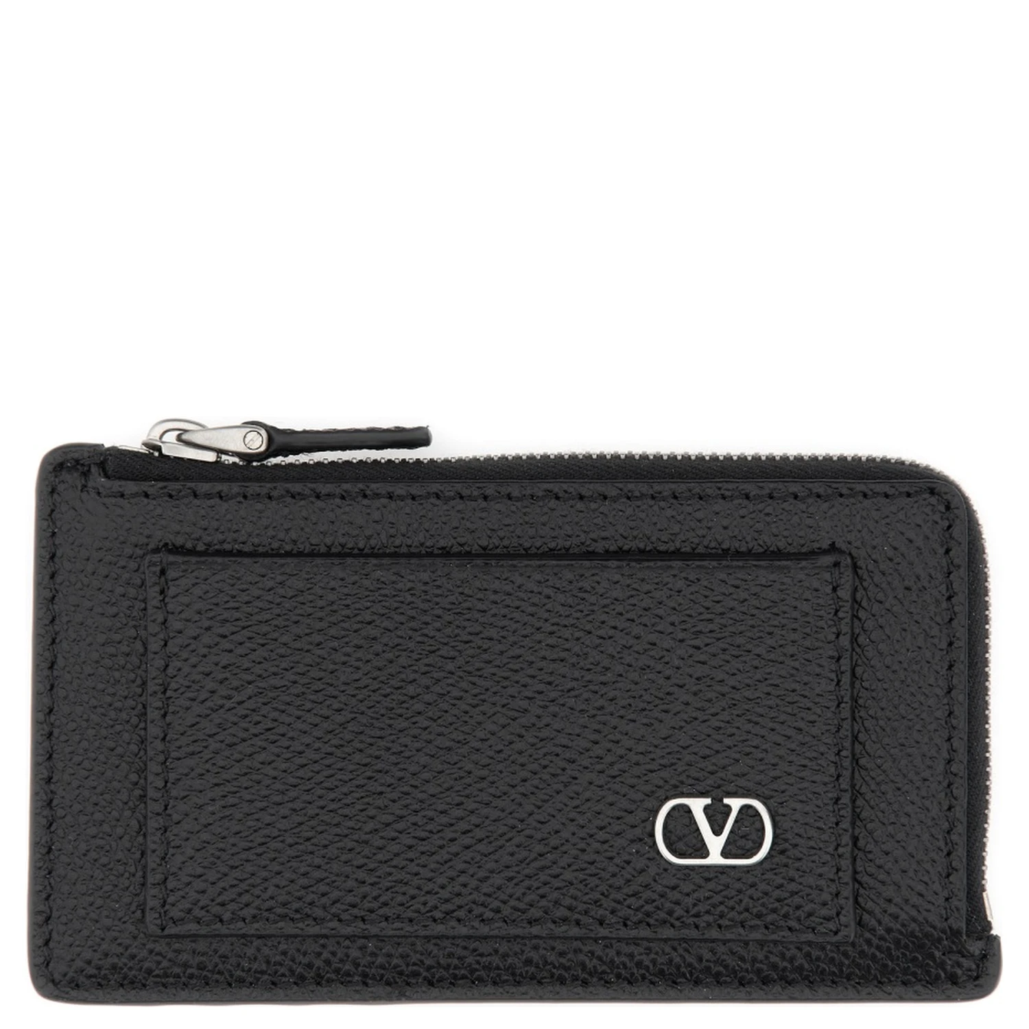 "VLOGO SIGNATURE" LEATHER COIN PURSE