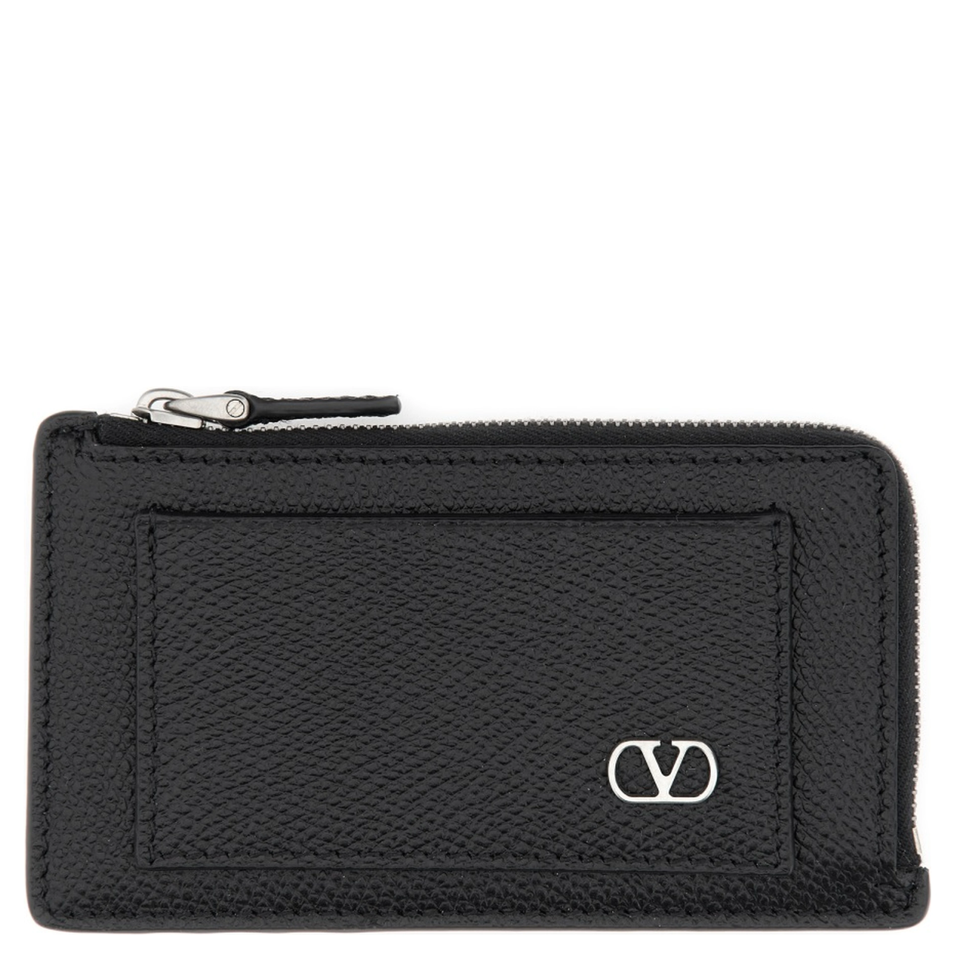 "VLOGO SIGNATURE" LEATHER COIN PURSE