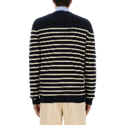 "CHEZ VALENTINE" WOOL SWEATER