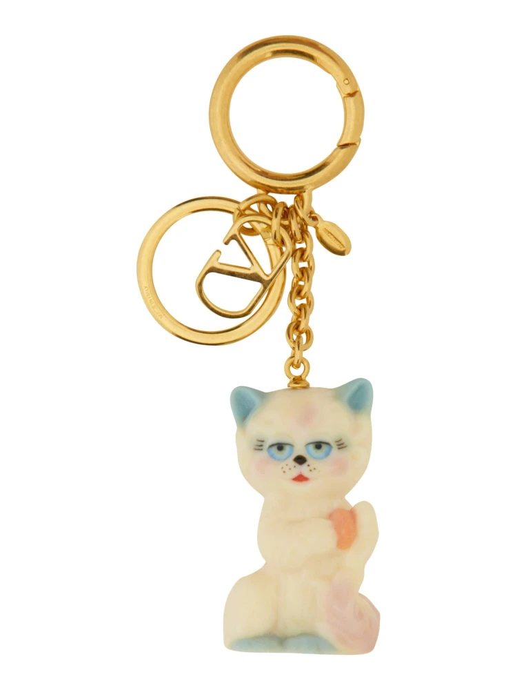 "LE CHAT DE LA MAISON" KEYCHAIN