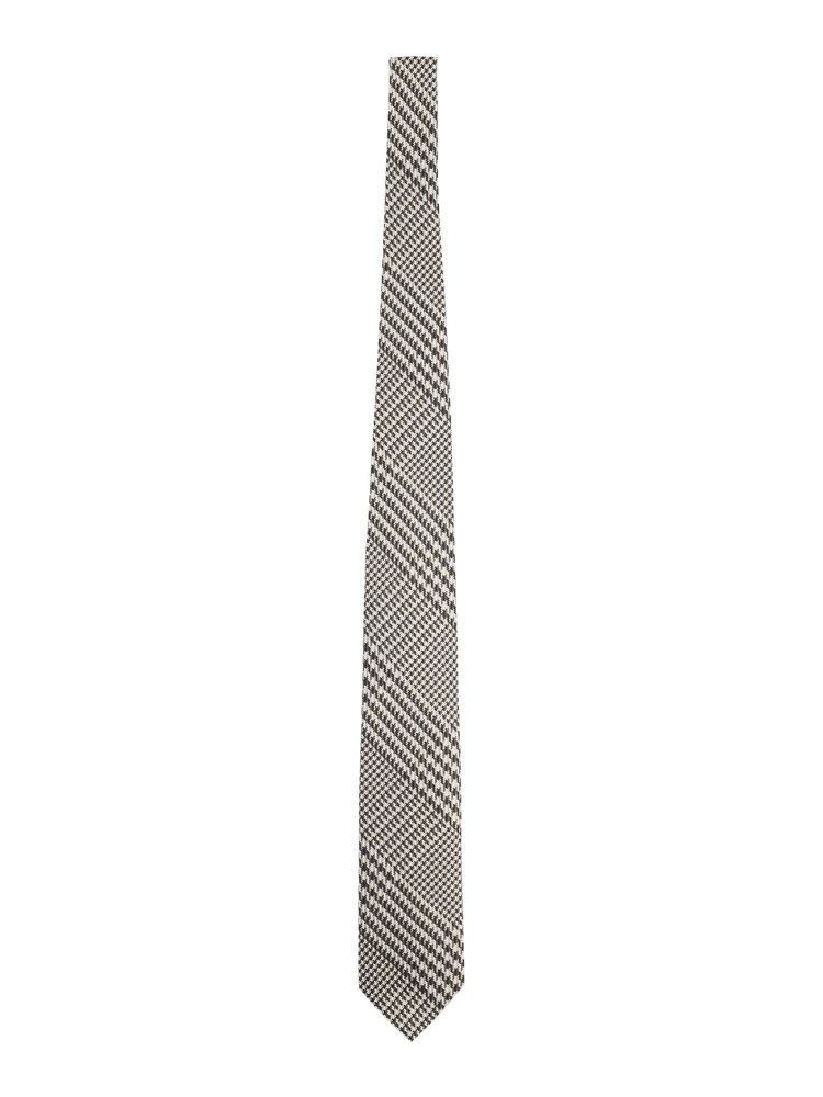 PRINTED SILK TIE