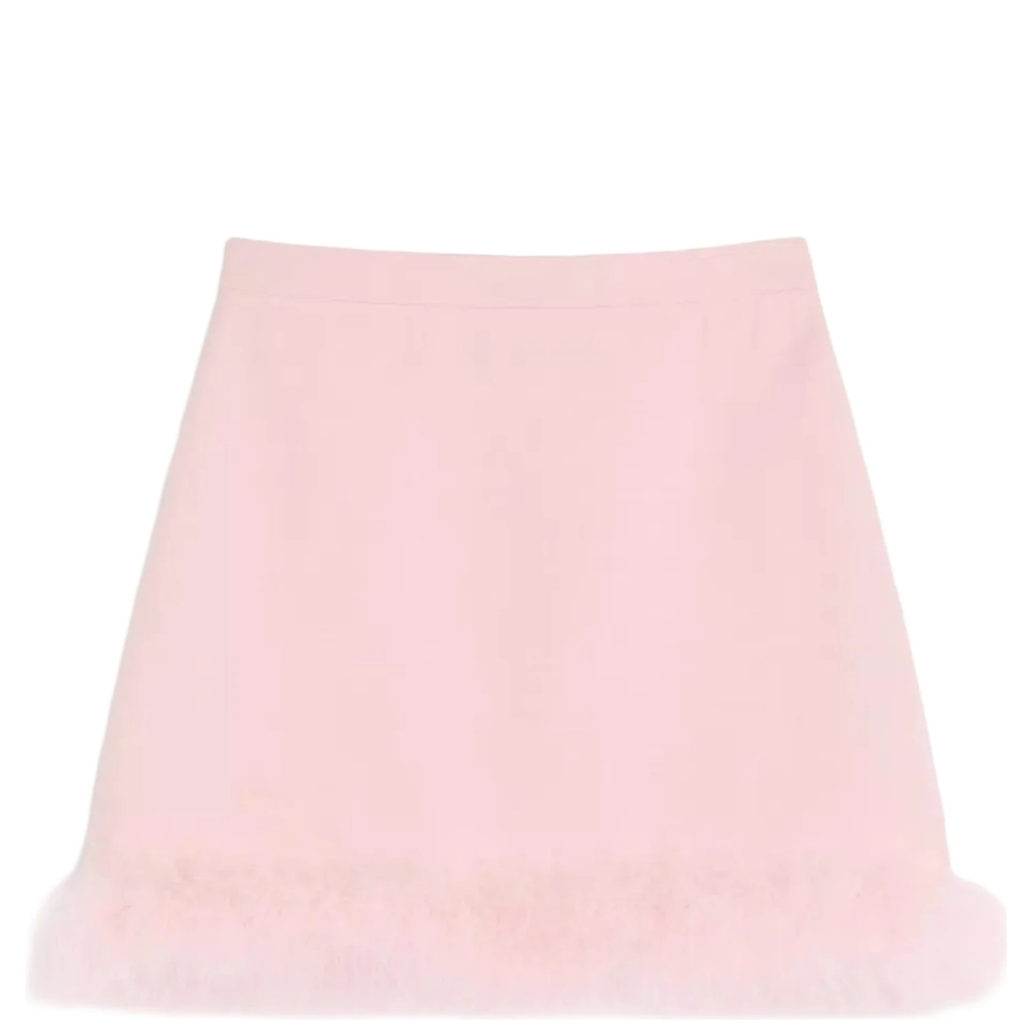 MINISKIRT WITH FEATHERS