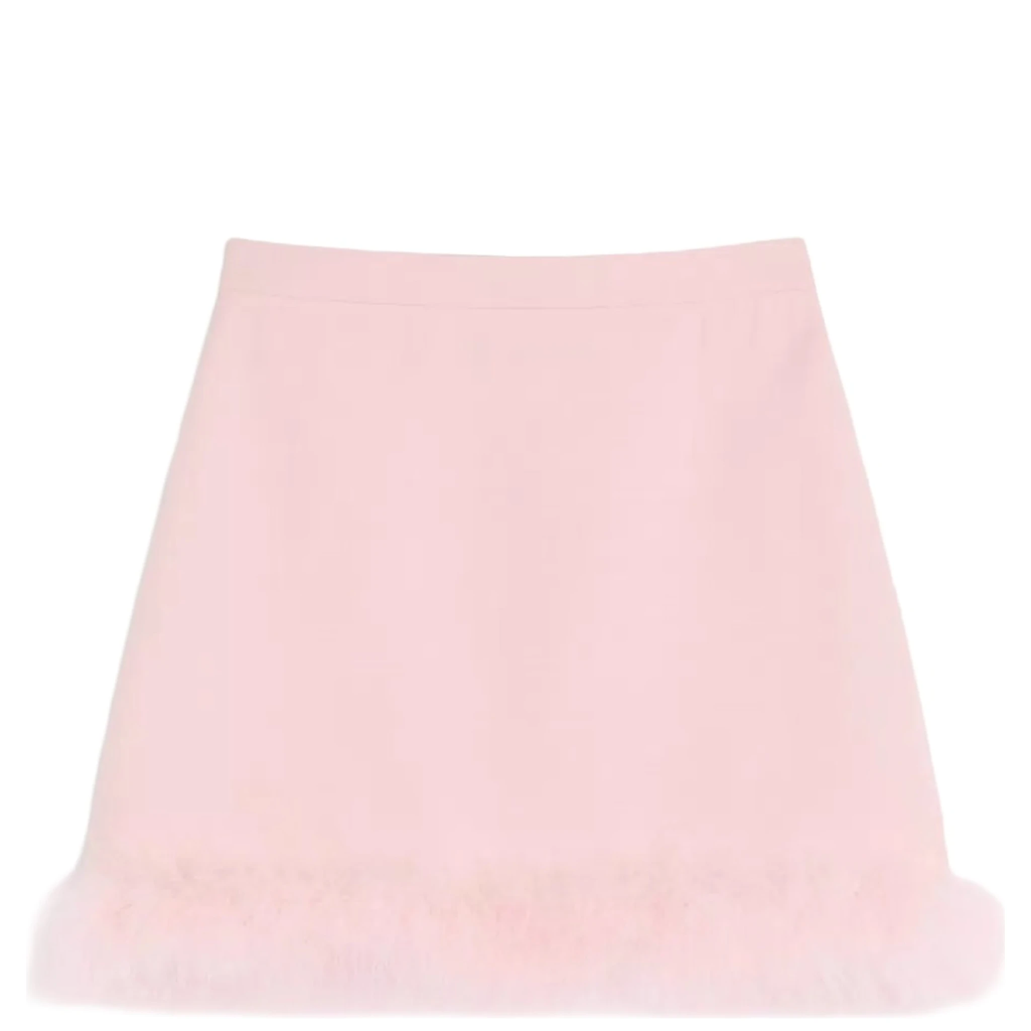 MINISKIRT WITH FEATHERS