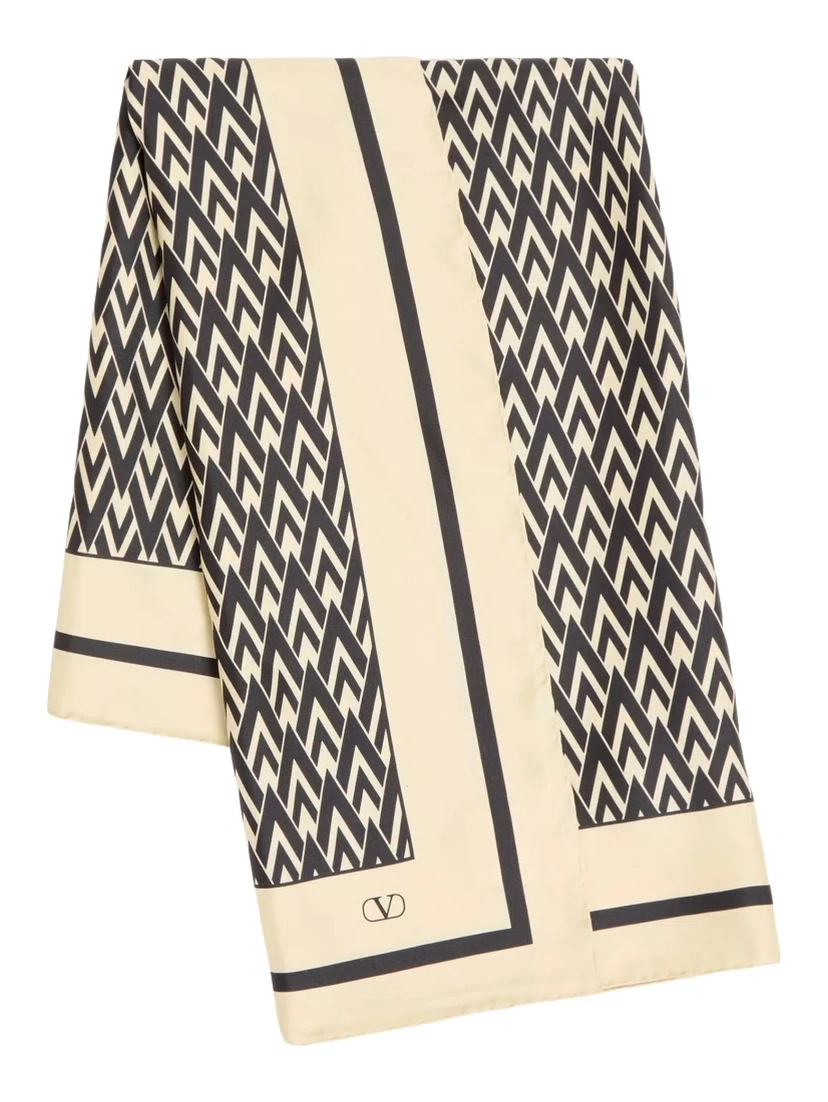 PRINTED SILK SCARF