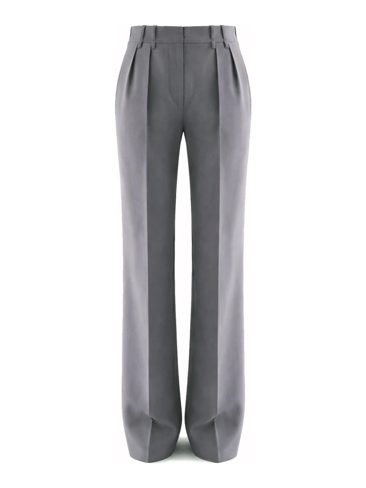 WOOL GABARDINE PANTS