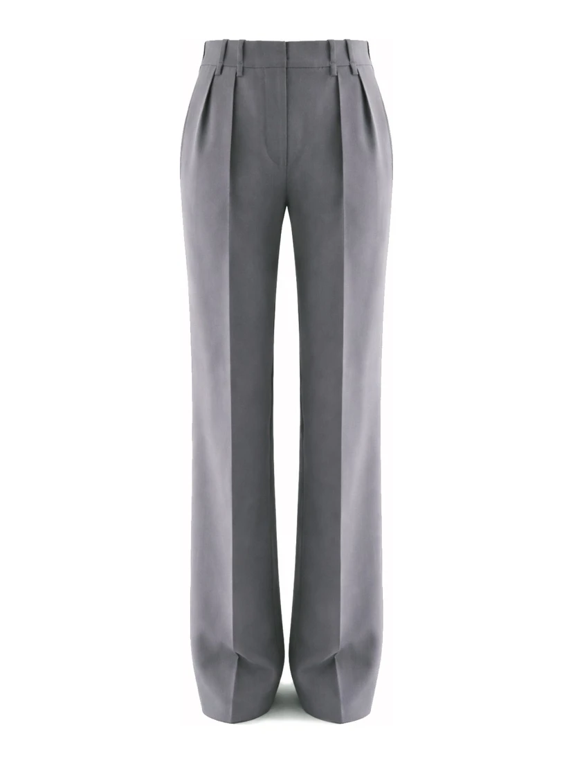 WOOL GABARDINE PANTS
