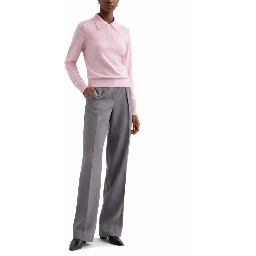WOOL GABARDINE PANTS