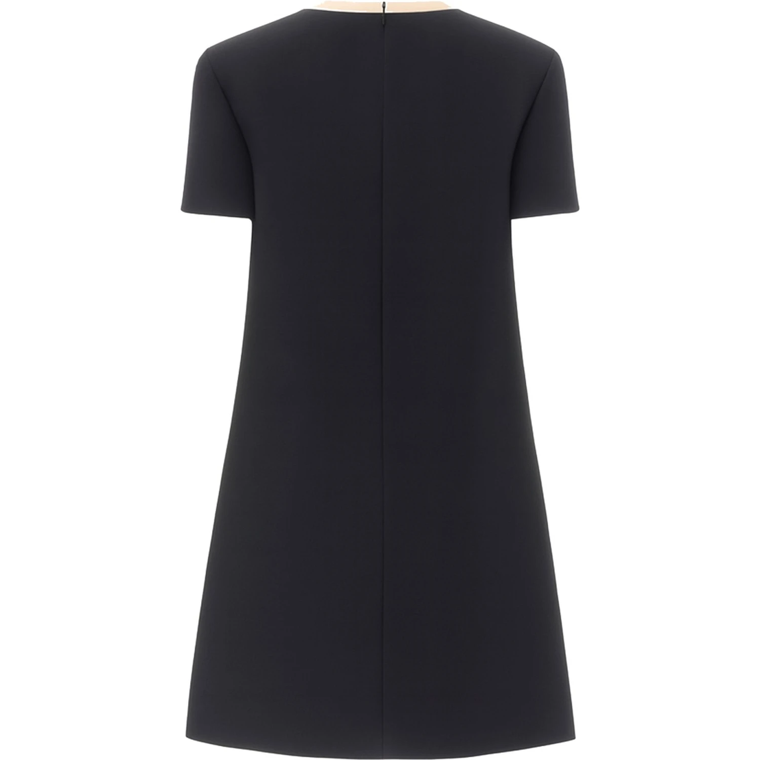 WOOL AND SILK MINI DRESS