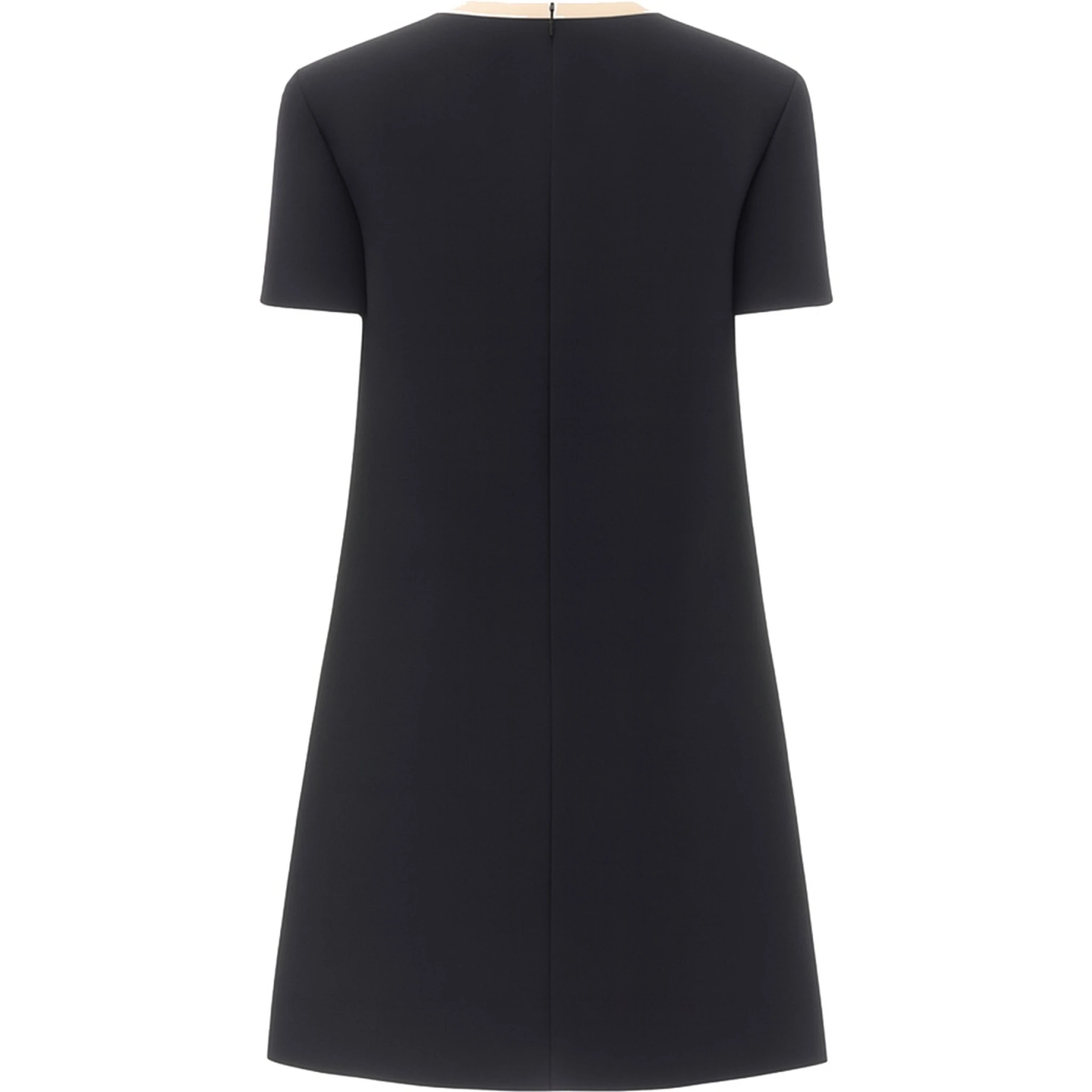 WOOL AND SILK MINI DRESS