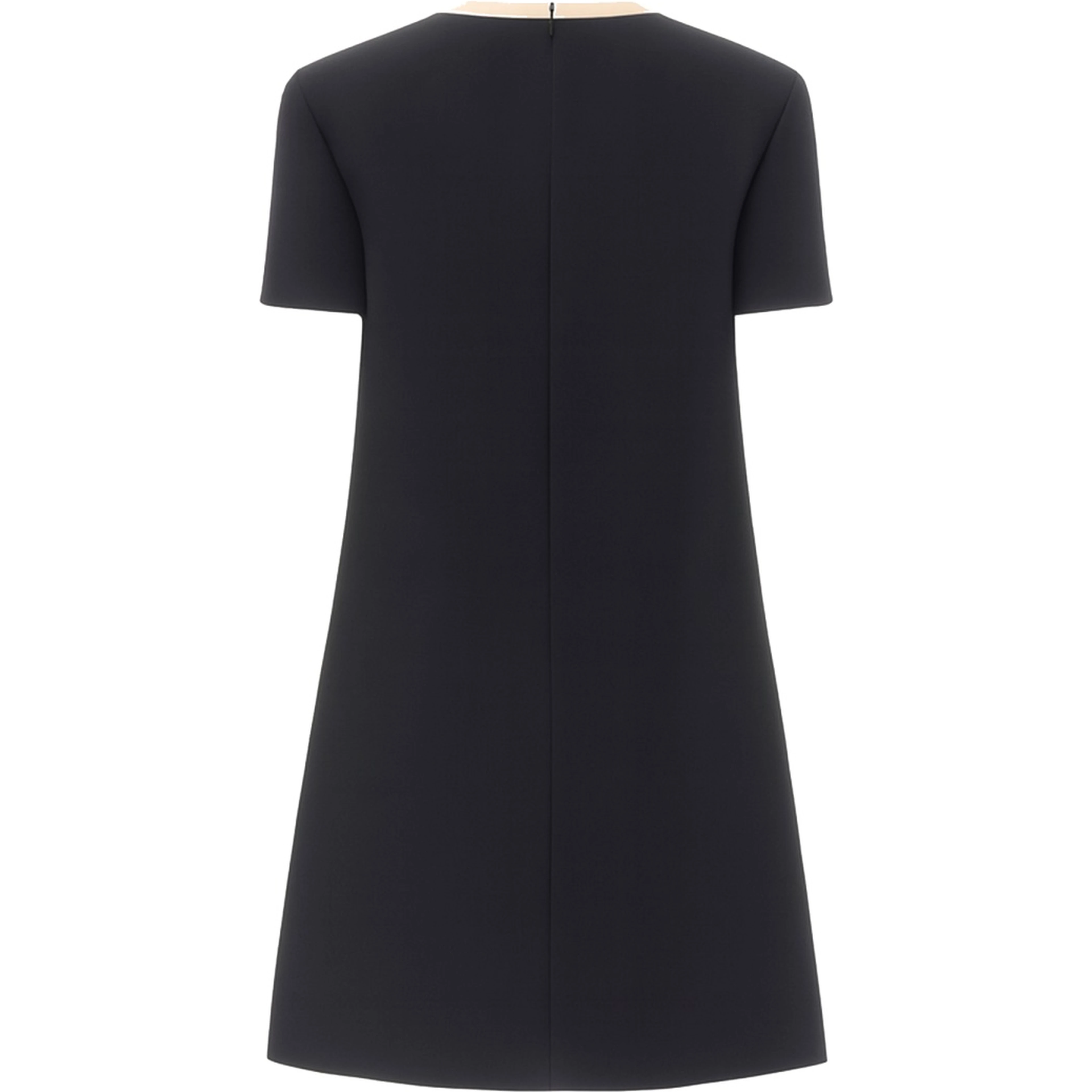 WOOL AND SILK MINI DRESS