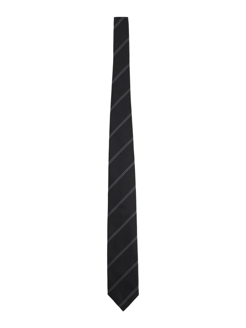 PRINTED SILK TIE