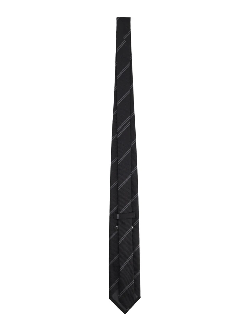PRINTED SILK TIE