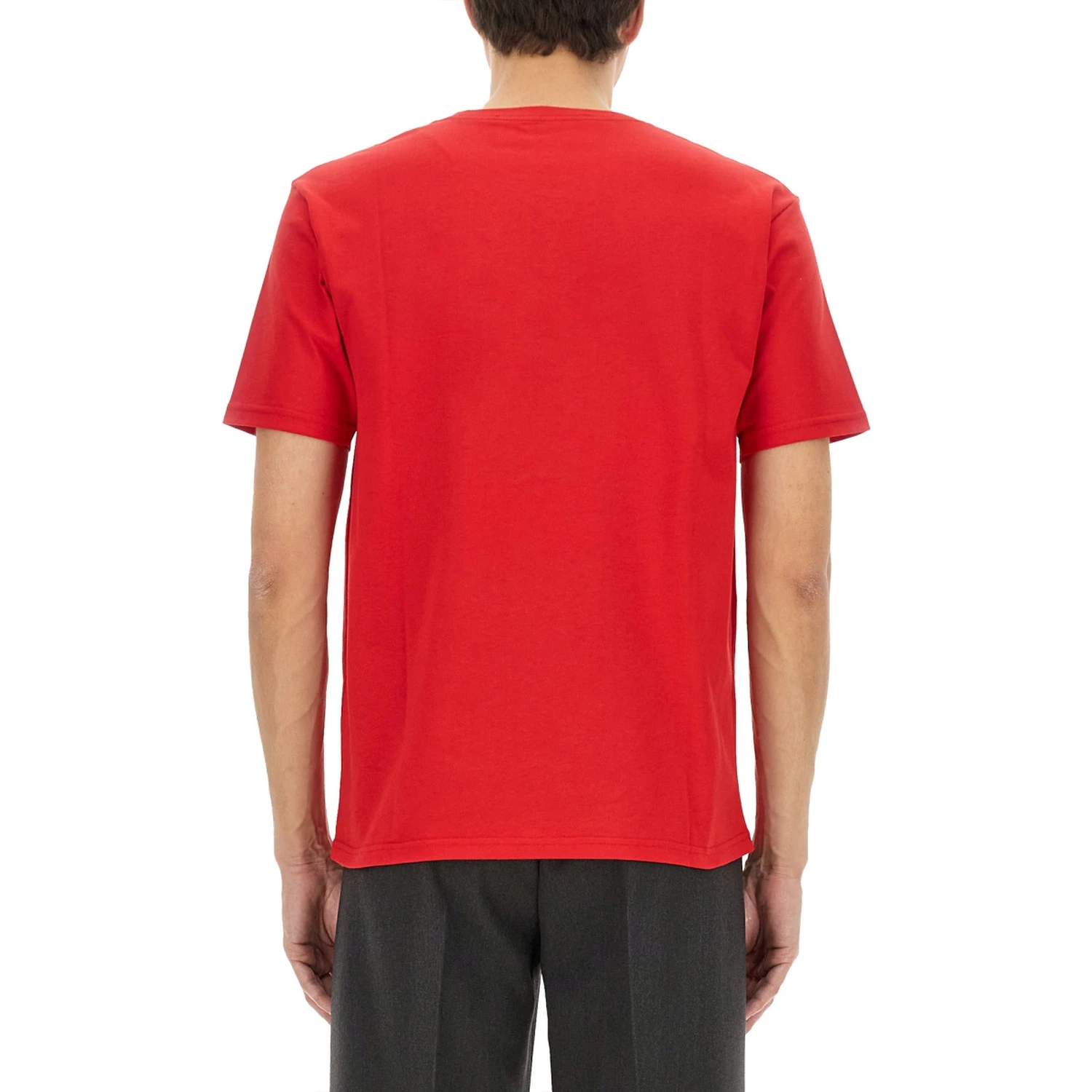 COTTON T-SHIRT WITH "CHEZ VALENTINO" PRINT